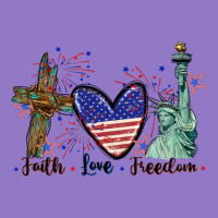 Faith Love Freedom 4th Of July Urban Hoodie | Teevron