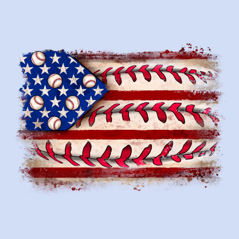 Baseball American Flag Urban Hoodie by Neo Western | Teevron