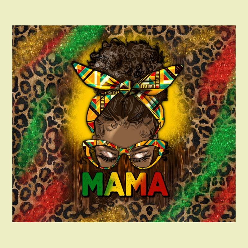 Juneteenth Afro Bun Mama Tumbler Urban Hoodie by HRA Design Shop | Teevron