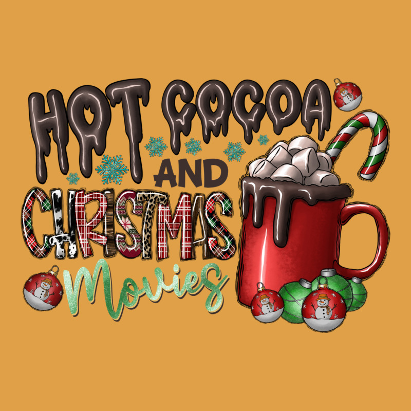 Hot Cocoa And Christmas Movies Premium Hoodie by CowhideDigitalArt | Teevron