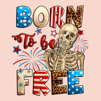 Born To Be Free With Skeleton 4th Of July Urban Hoodie | Teevron