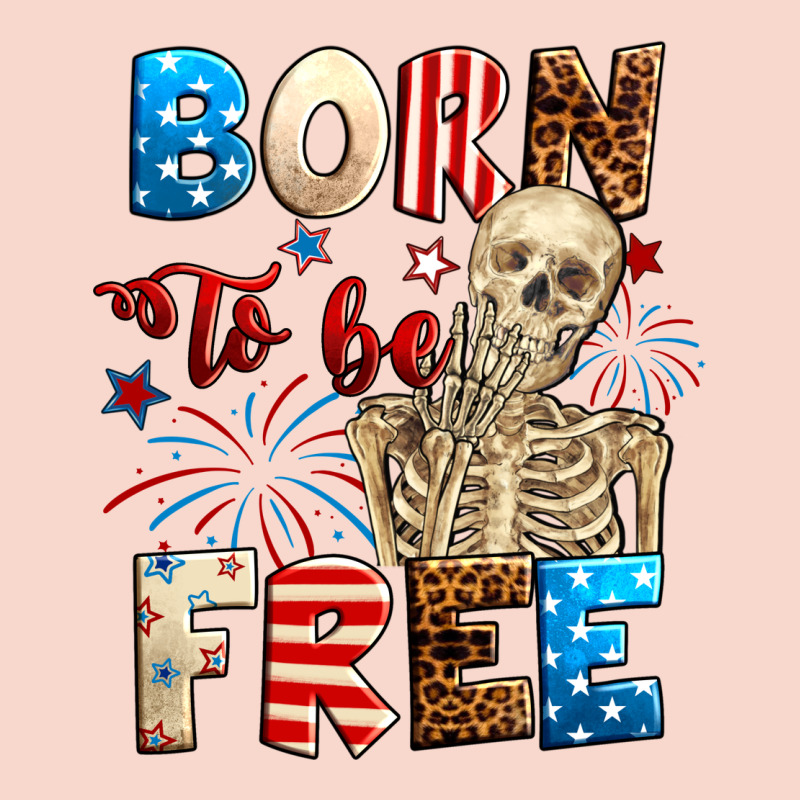 Born To Be Free With Skeleton 4th Of July Urban Hoodie by Neo Western | Teevron