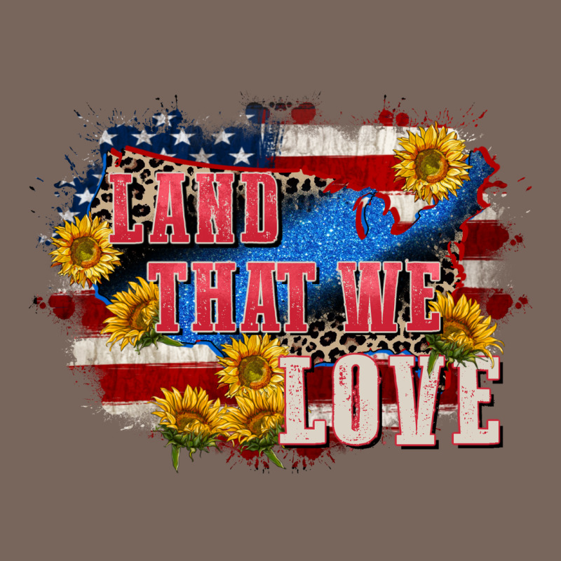 Land That We Love 4th Of July Premium Hoodie by CowGirlArtShop | Teevron