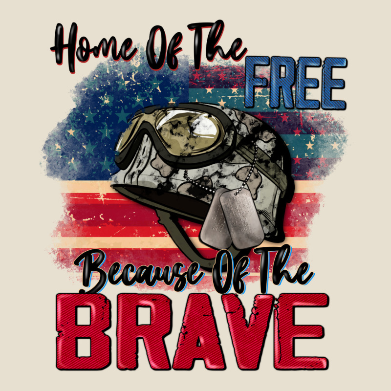 Home Of The Free Because Of The Brave 4th Of July Urban Hoodie by CowGirlArtShop | Teevron