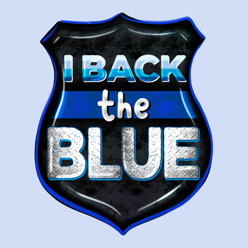 I Back The Blue 4th Of July Urban Hoodie by CowGirlArtShop | Teevron