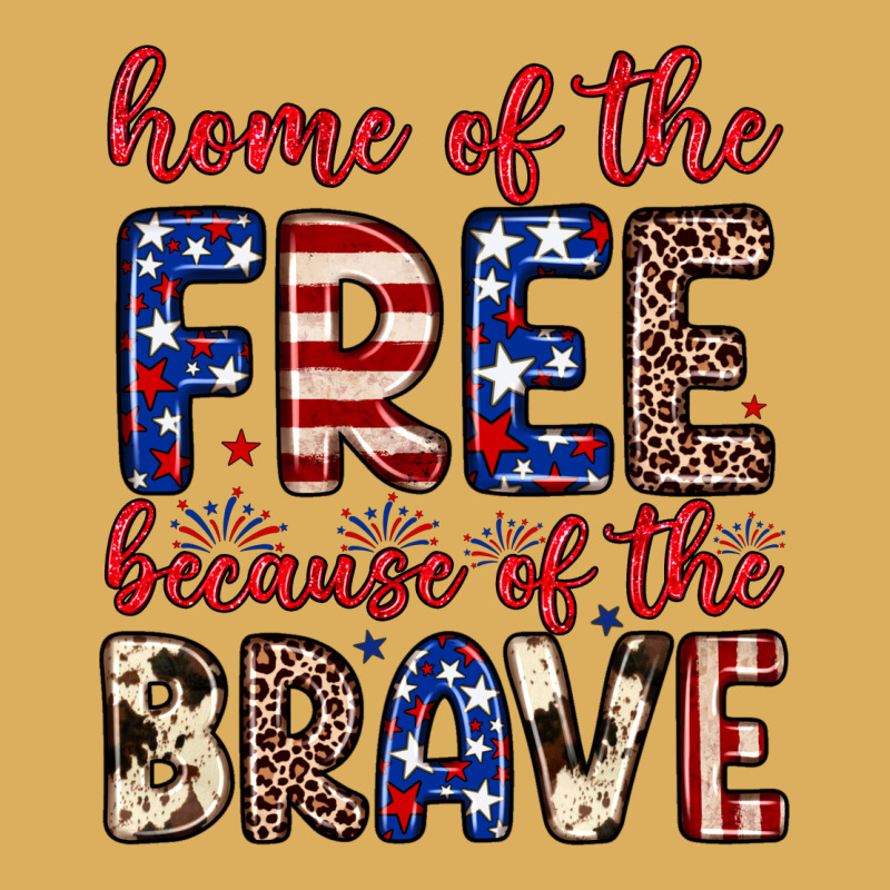 Home Of The Free Because Of The Brave Premium Hoodie by Neo Western | Teevron