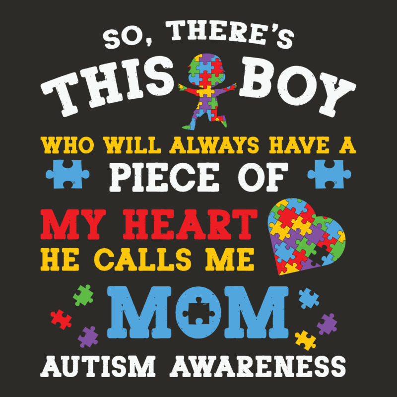 Lil Autism Mom Heavy Core Tee by CowhideDigitalArt | Teevron