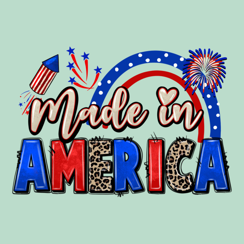 Made In America 4th Of July Premium Hoodie by CowGirlArtShop | Teevron