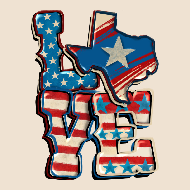 Love Texas  4th Of July Urban Hoodie by CowGirlArtShop | Teevron