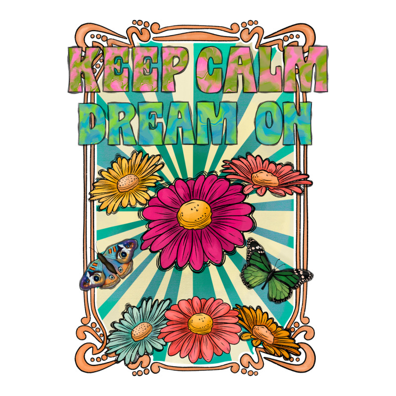Keep Calm Dream On Premium Hoodie by CowhideDigitalArt | Teevron