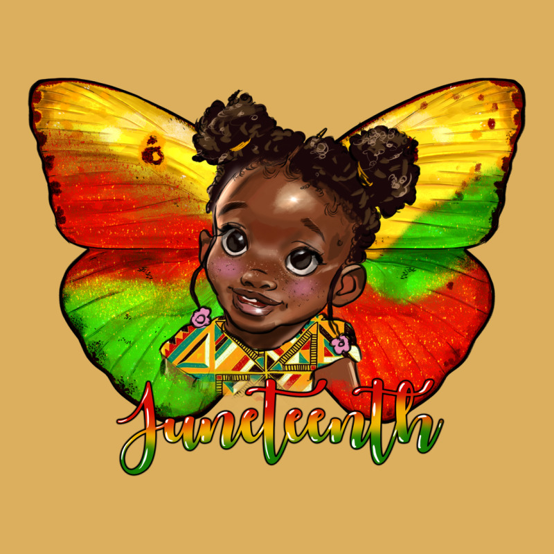 Juneteenth Butterfly Black Girl Premium Hoodie by HRA Design Shop | Teevron