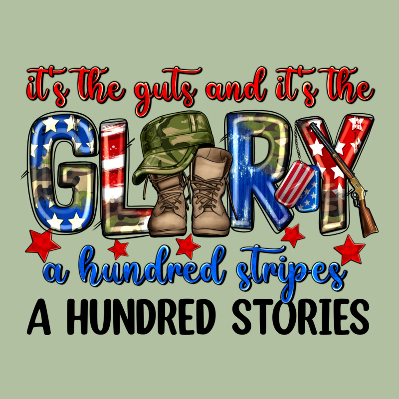 It's The Guts And It's The Glory A Hundred Stripes Urban Hoodie by Neo Western | Teevron