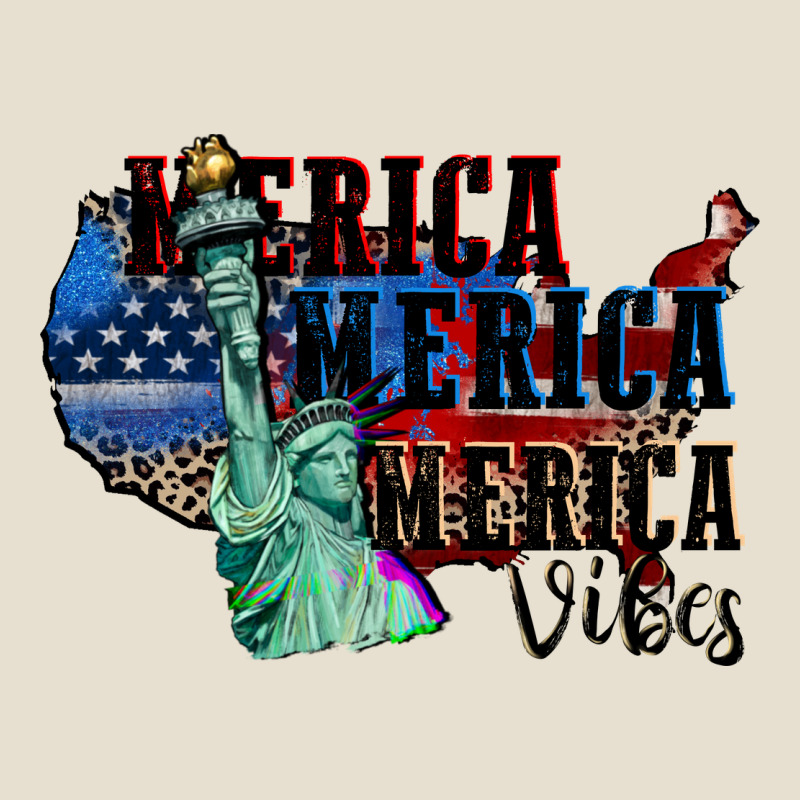 Merica Merica Merica Vibes 4th Of July Urban Hoodie by CowGirlArtShop | Teevron
