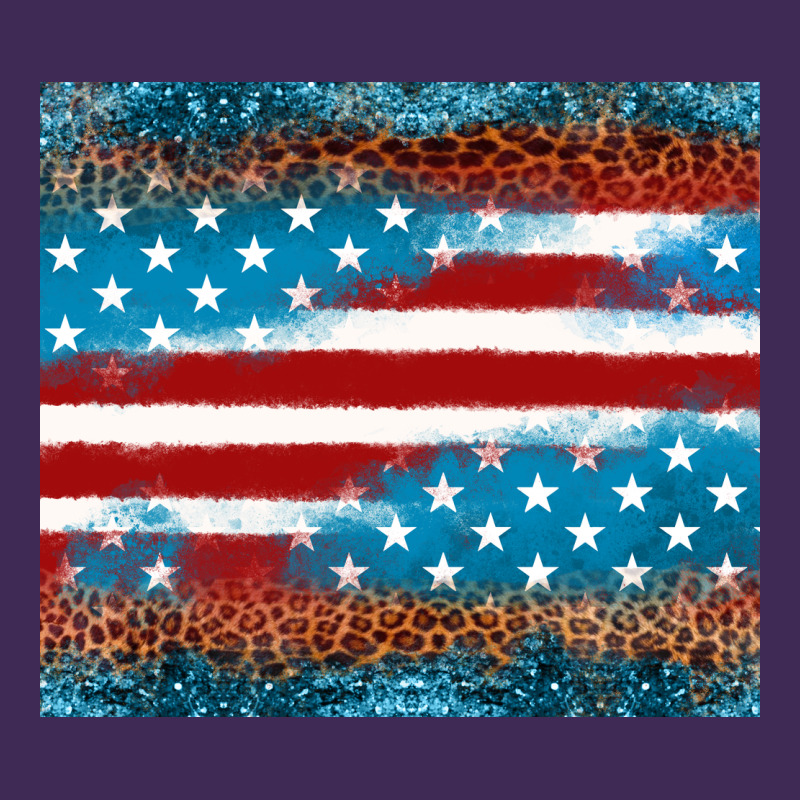Leopard Glitter American Flag Tumbler Premium Hoodie by Neo Western | Teevron