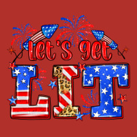 Let's Get Lit 4th Of July Premium Hoodie | Teevron