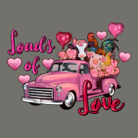 Loads Of Love Valentine's Day Farm Truck Premium Hoodie | Teevron
