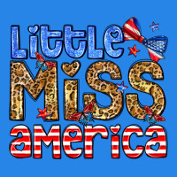 Little Miss America Premium Hoodie | Teevron
