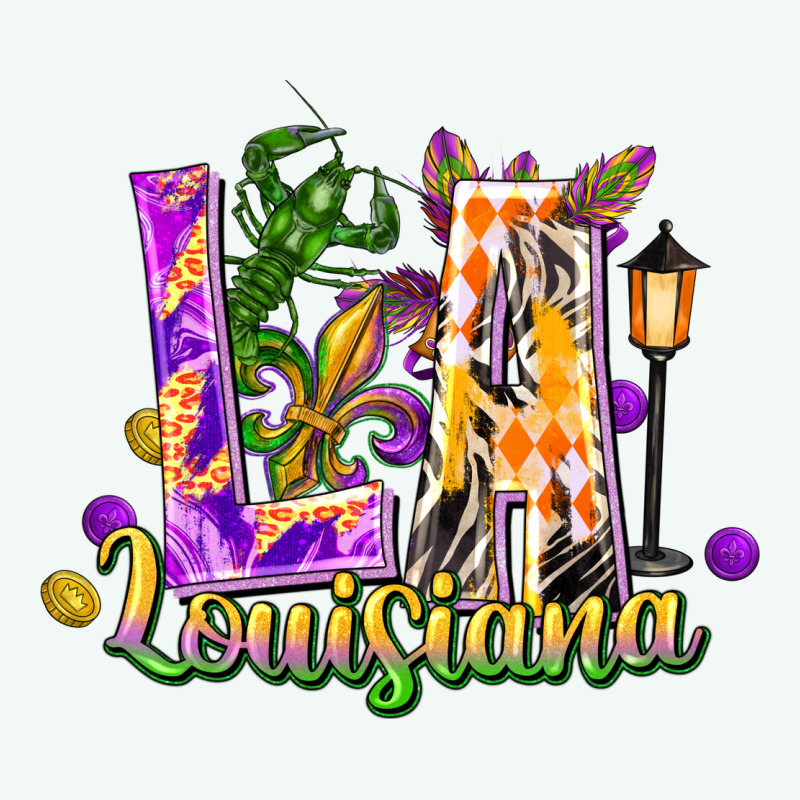 Louisiana La Mardi Gras Premium Hoodie by FaDigitalArtStudio | Teevron