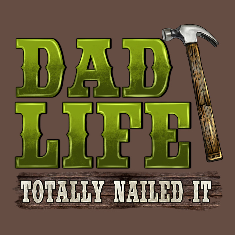 Dad Lıfe Totally Naıled It Long Sleeve Tee by BarkalooDesign | Teevron