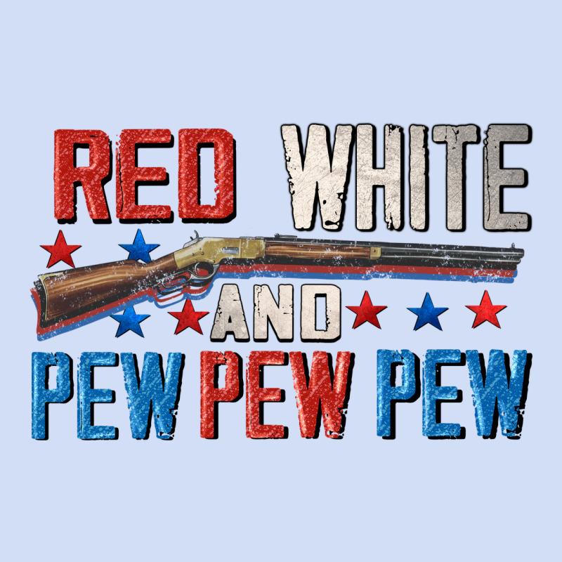Red White And Pew Pew Pew Urban Hoodie by CowGirlArtShop | Teevron