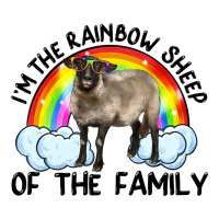 i'm the rainbow sheep of the family suffolk sheep black face sheep | Teevron