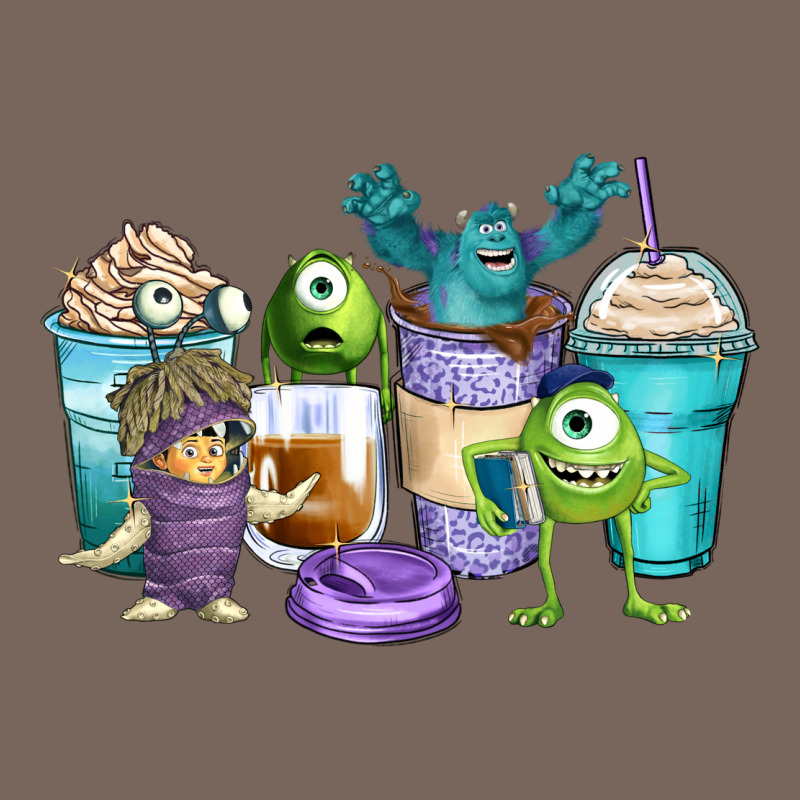 Cartoon Characters Coffee Cups Premium Hoodie by Zillion Design Studio | Teevron