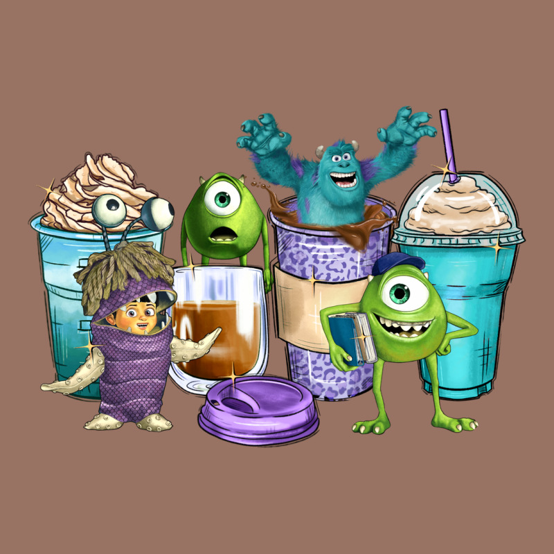 Cartoon Characters Coffee Cups Premium Hoodie by Zillion Design Studio | Teevron