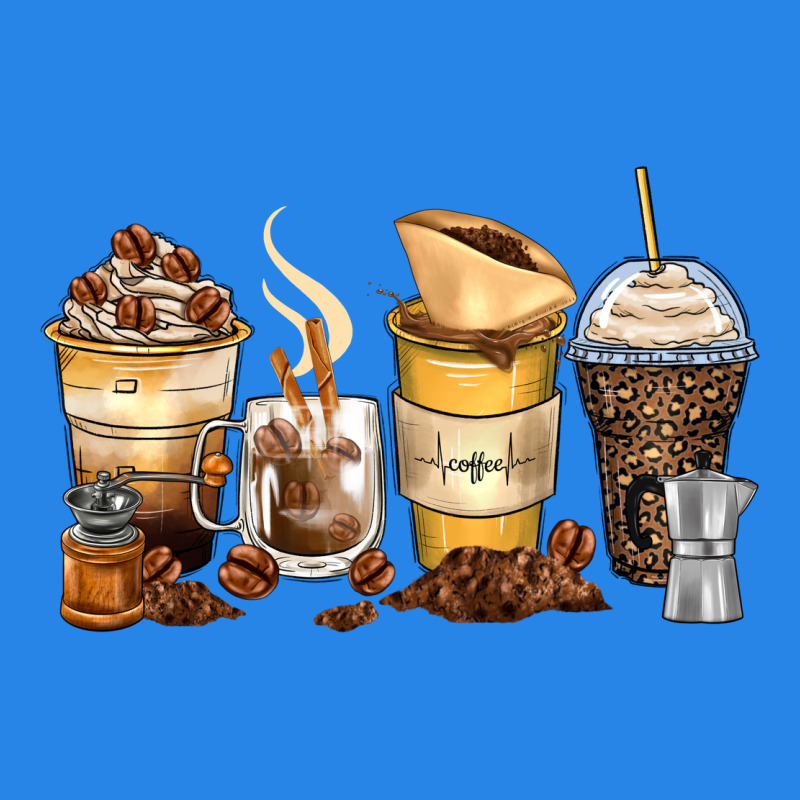 Coffee Cups Premium Hoodie by Zillion Design Studio | Teevron