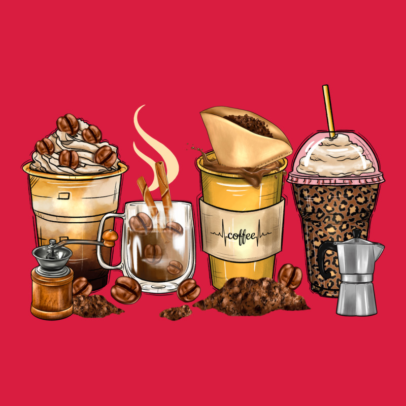 Coffee Cups Premium Hoodie by Zillion Design Studio | Teevron