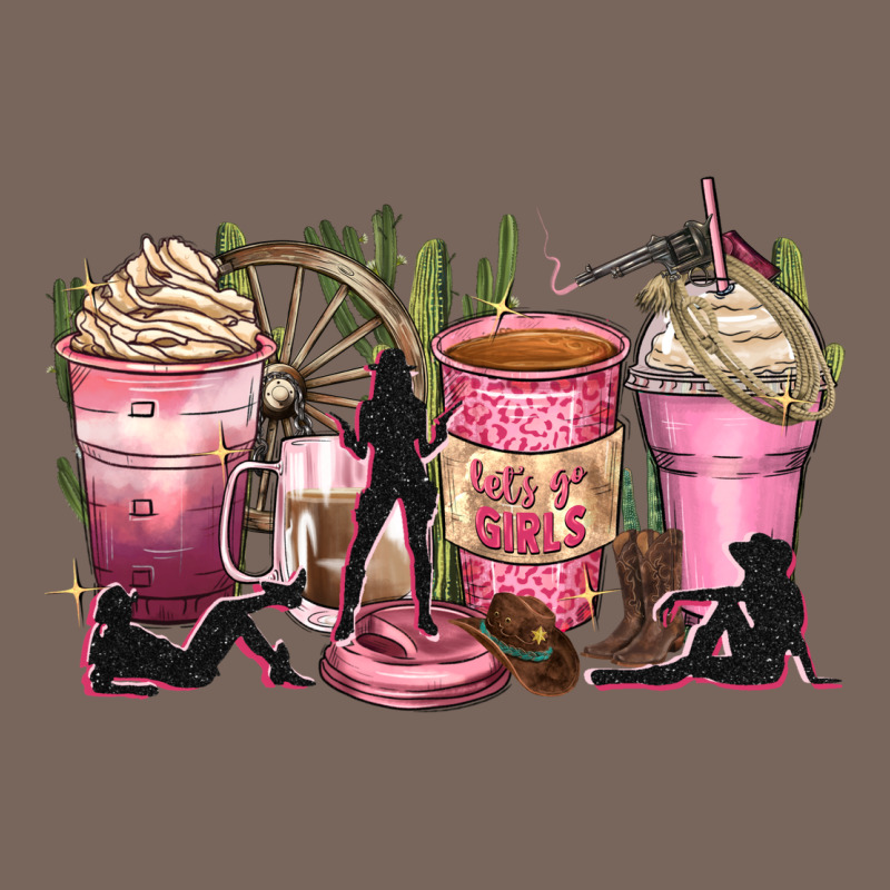 Let's Go Girls Coffee Cups Premium Hoodie by Zillion Design Studio | Teevron