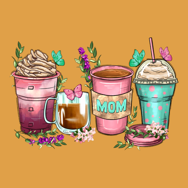 Mom Coffee Cups Premium Hoodie by Zillion Design Studio | Teevron