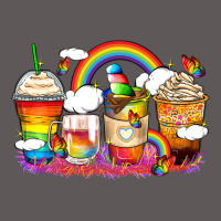 Rainbow Coffee Cups Premium Hoodie | Teevron