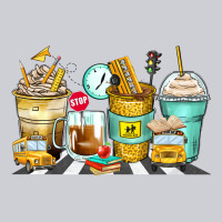School Bus Coffee Cups Urban Hoodie | Teevron