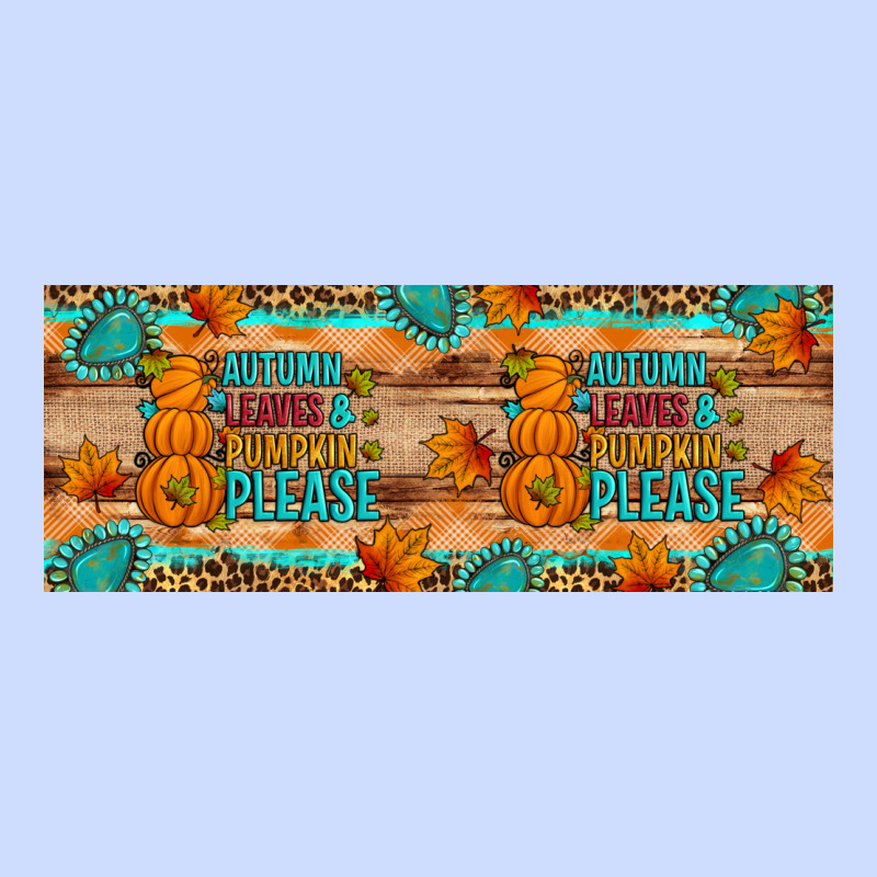 Autumn Leaves And Pumpkin Please 11 Oz Mug Urban Heavy Tee by Artiststas | Teevron