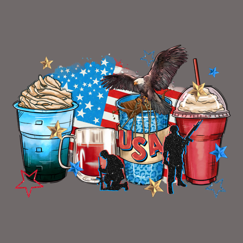 Usa Coffee Cups Urban Hoodie by Zillion Design Studio | Teevron