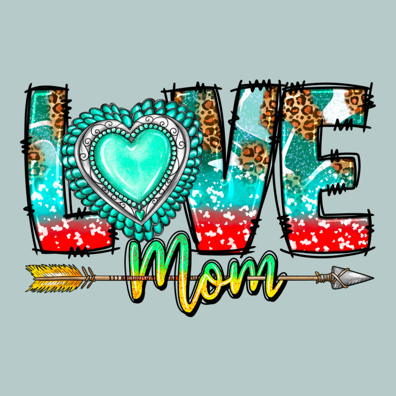 Love Mom Heavy Core Tee by CowhideDigitalArt | Teevron