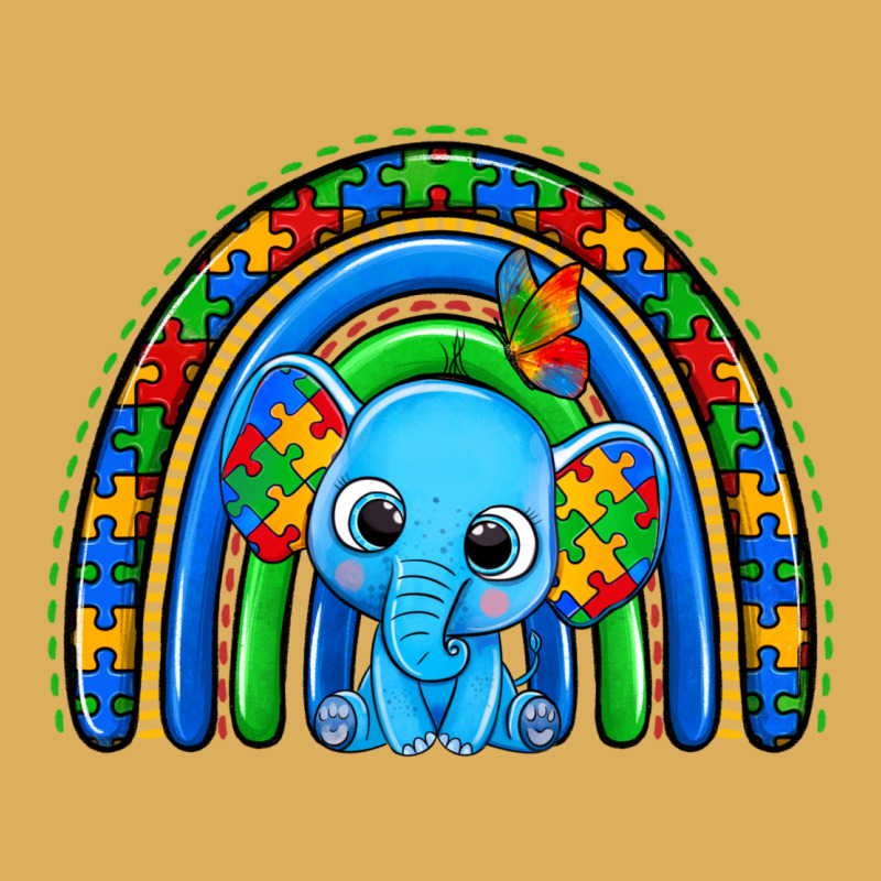 Autism Elephant Rainbow Premium Hoodie by Zillion Design Studio | Teevron
