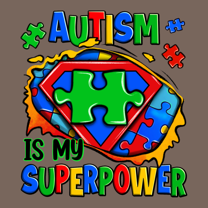 Autism Is My Superpower Ripped Shirt Premium Hoodie by Zillion Design Studio | Teevron