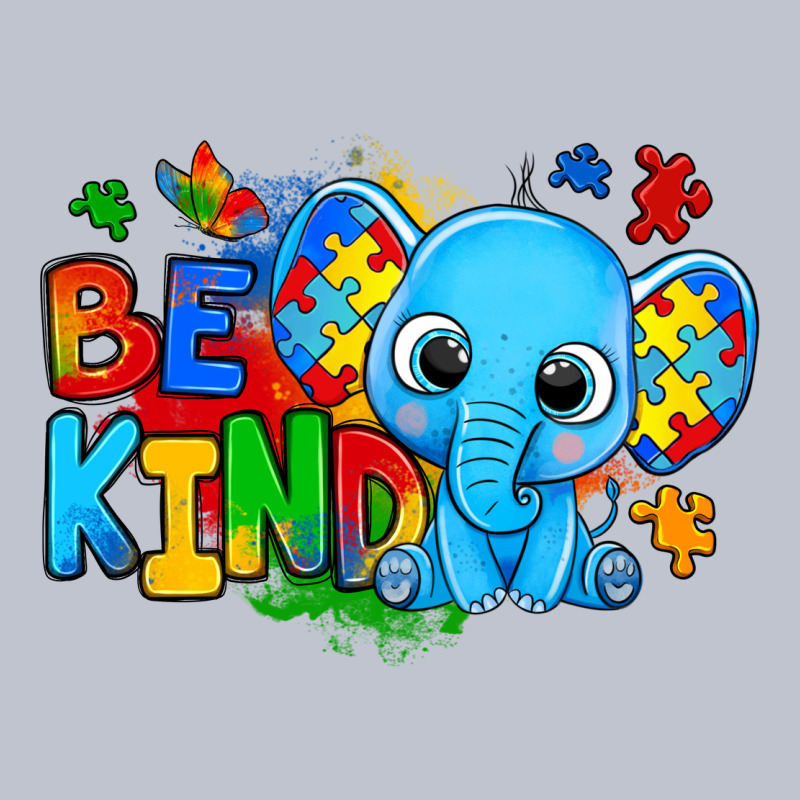 Be Kind Autism Elephant Premium Hoodie by Zillion Design Studio | Teevron