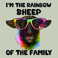 I'm The Rainbow Sheep Of The Family Suffolk Sheep Ladies Tee | Teevron