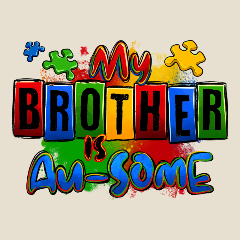My Brother Is Ausome Autism Urban Hoodie by Zillion Design Studio | Teevron