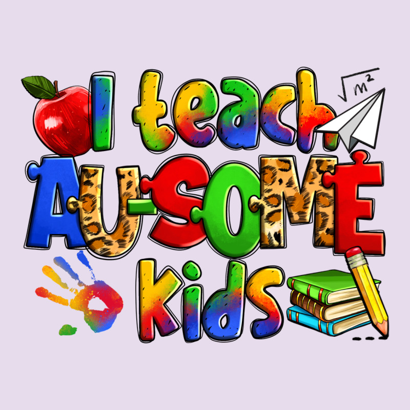 I Teach Ausome Kids Autism Teacher Premium Hoodie by Zillion Design Studio | Teevron