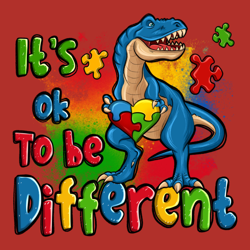 It's Ok To Be Different Autism Trex Premium Hoodie by Zillion Design Studio | Teevron