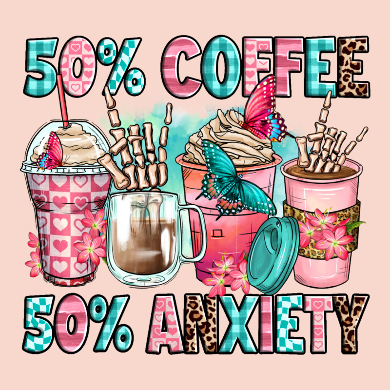 50 Coffee 50 Anxiety Coffee Cups Urban Hoodie by Zillion Design Studio | Teevron