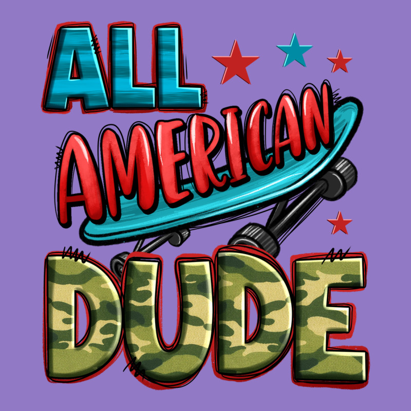 All American Dude Urban Hoodie by Zillion Design Studio | Teevron