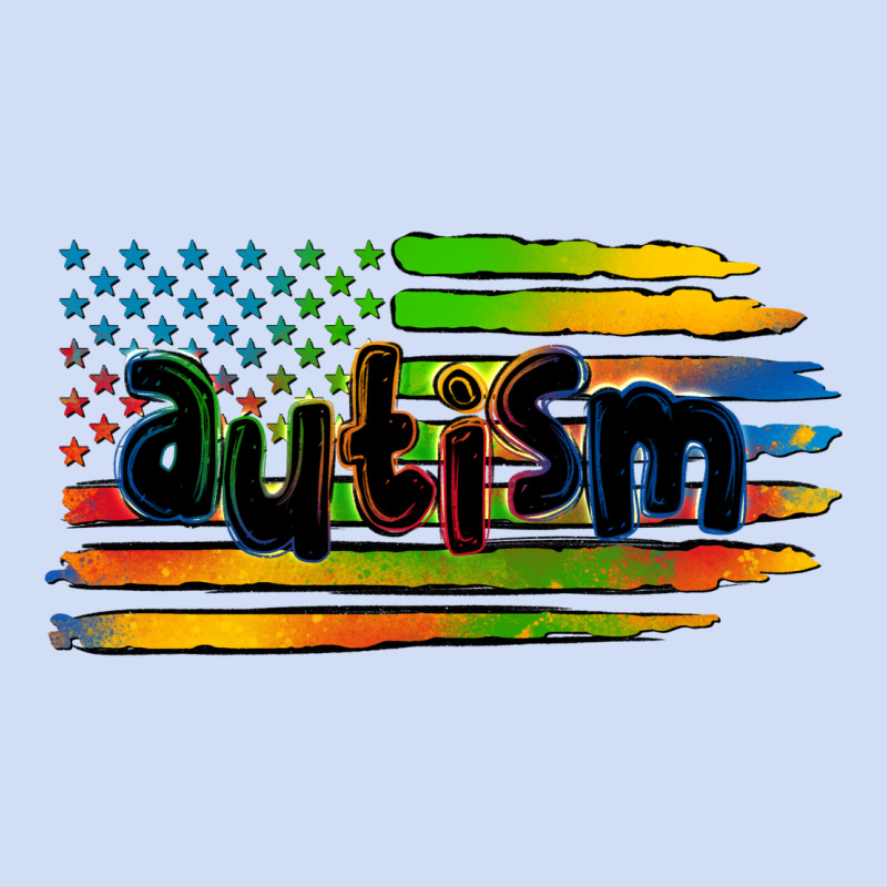 Autism American Flag Urban Hoodie by Zillion Design Studio | Teevron