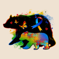 Autism Mama Bear Urban Hoodie | Teevron
