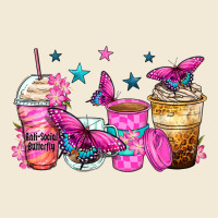 Antisocial Butterfly Coffee Cups Premium Hoodie | Teevron