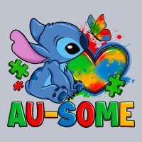 Ausome Stitch Autism Premium Hoodie | Teevron