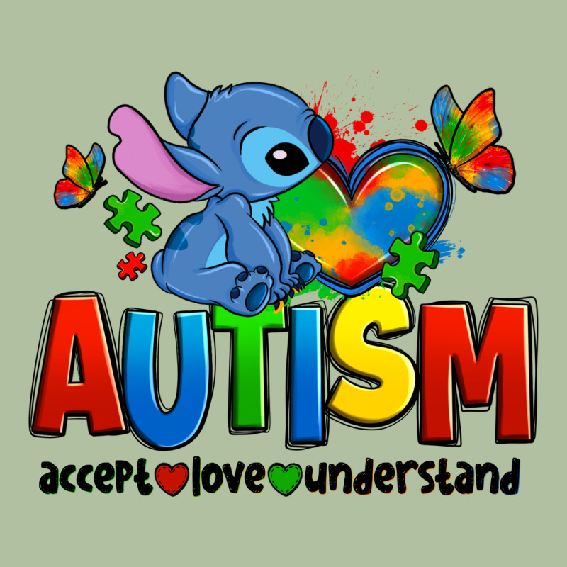 Autism Stitch Accept Love Understand Urban Hoodie by Zillion Design Studio | Teevron